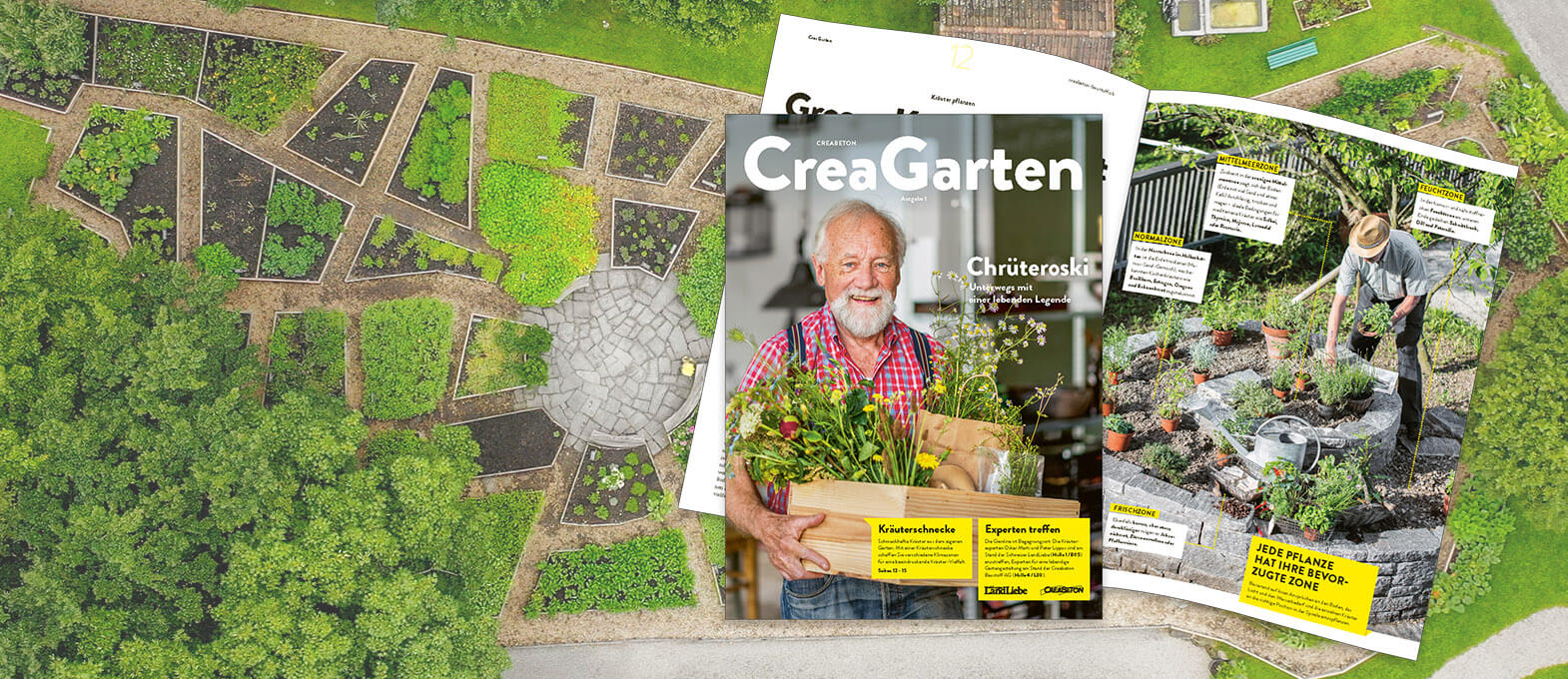 Magazin CreaGarten heading