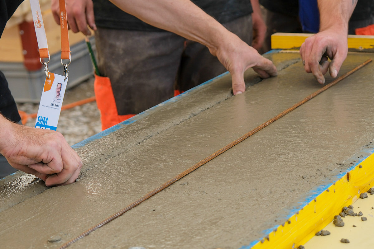 SwissSkills 2025 Armierung einsetzen