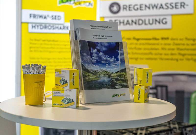 Wasser intelligent behandeln – CREABETON an der AQUA Suisse 2025