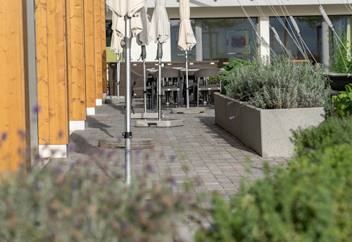 Pavés sauvages FRIEDA® pour le restaurant Eichberg Pavés sauvages FRIEDA® pour le restaurant Eichberg