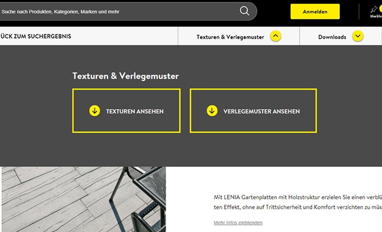 Button Texturen und Verlegemuster Button Texturen und Verlegemuster