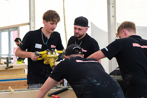 SwissSkills 2025 Produktion von Betonprodukten vor Ort