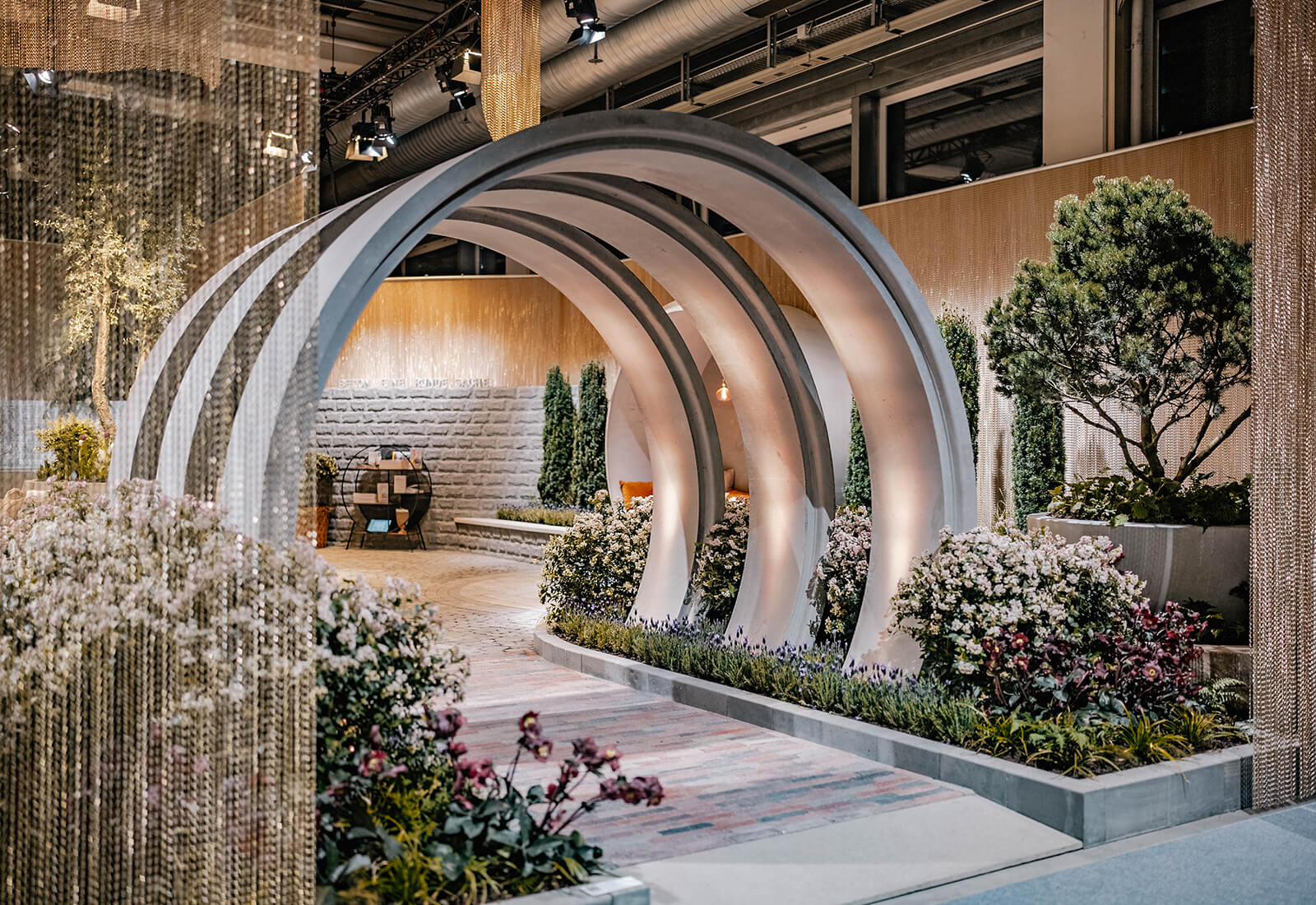 L'entrée de notre stand L'entrée de notre stand