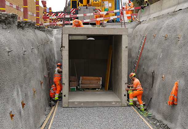 Einbau Schlammsammler Einbau Schlammsammler