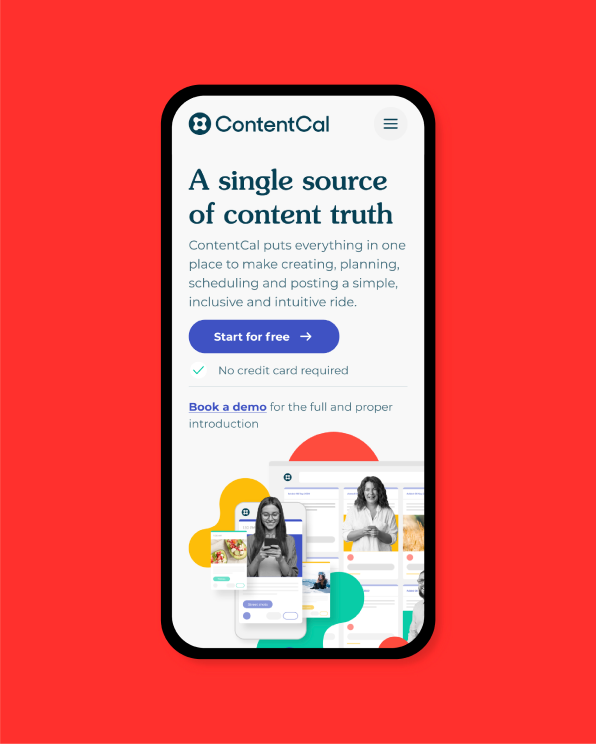 ContentCal protfolio 4