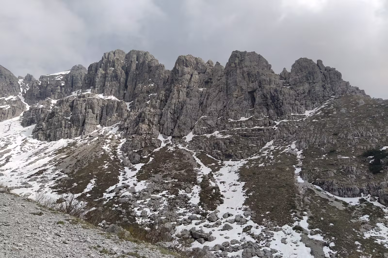 Cresta Ongania ai Piani di Bobbio