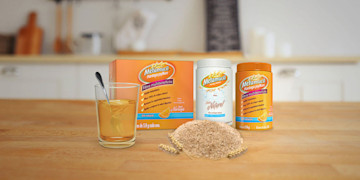 Botes de Metamucil en diferentes presentaciones