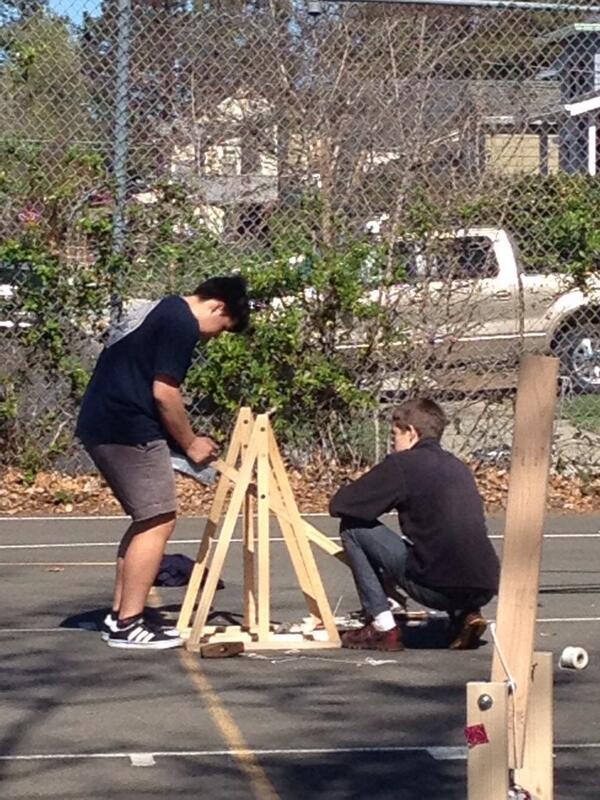 Trebuchet Made By Students