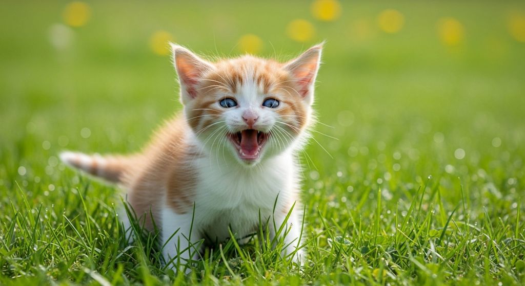 chaton qui pleure