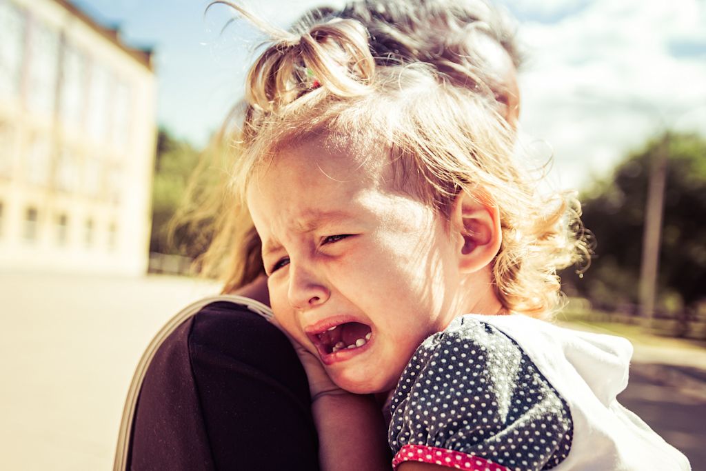 enfant en pleurs