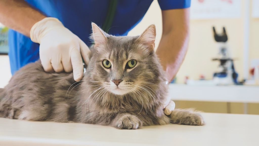 chat senior veterinaire