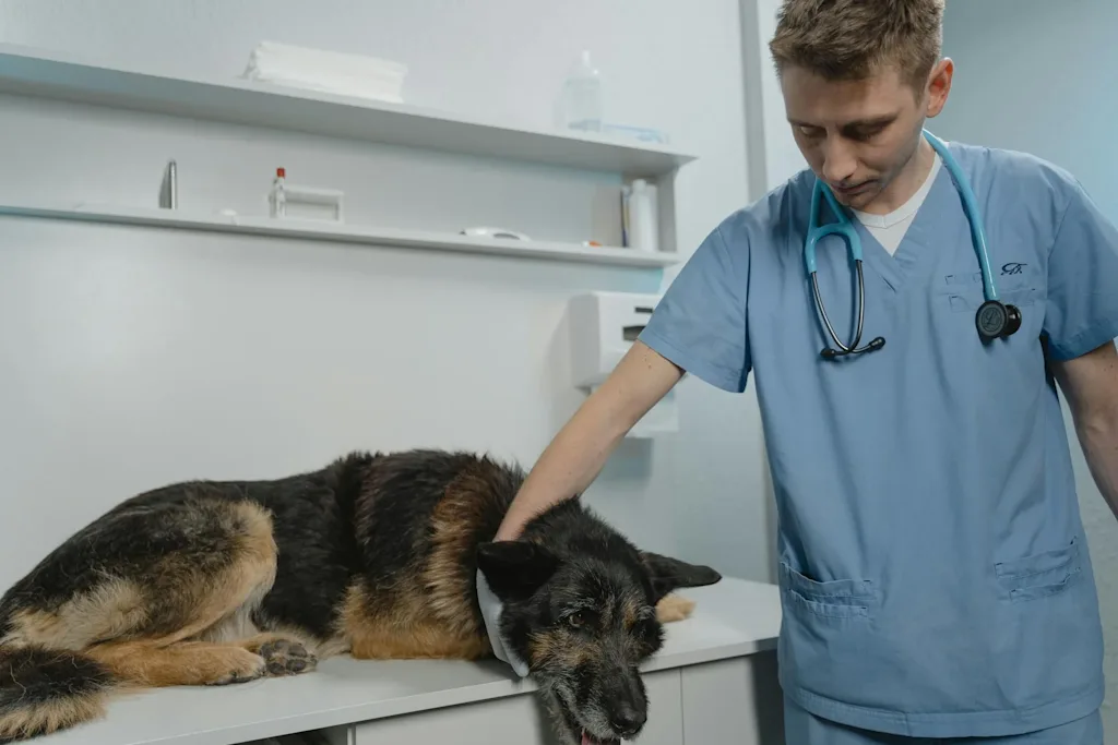 veterinaire chien table
