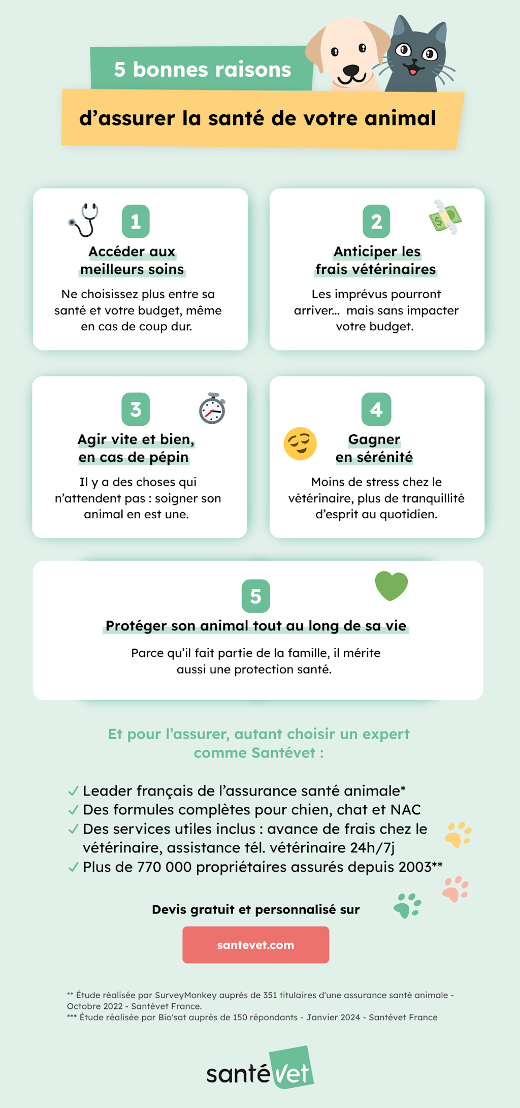 Pourquoi souscrire à une Assurance Santé Animale