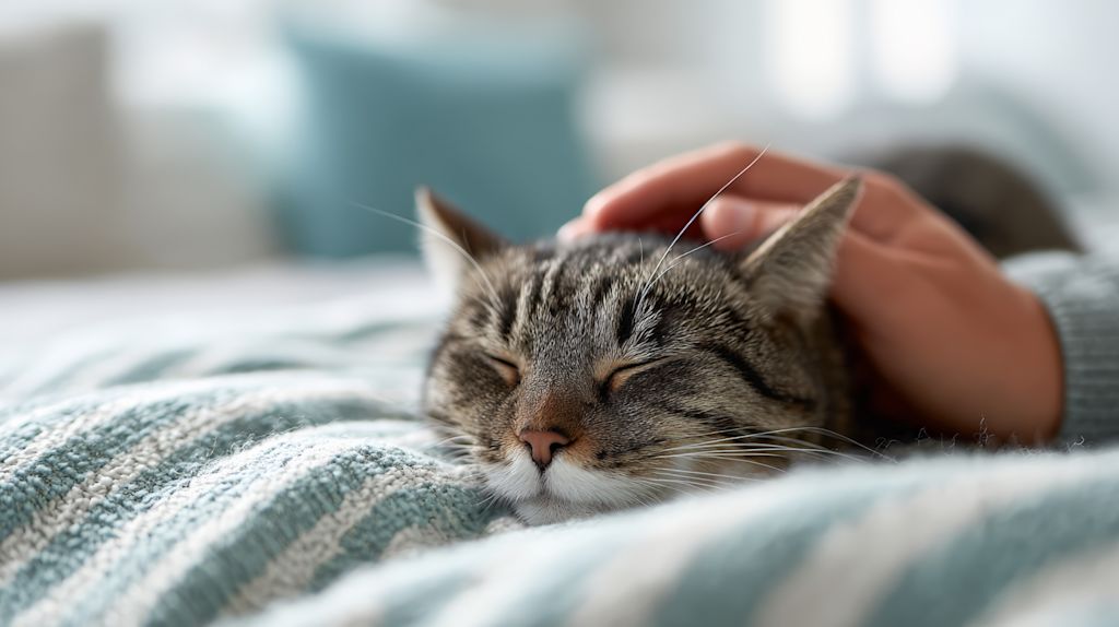 chat malade hépatite