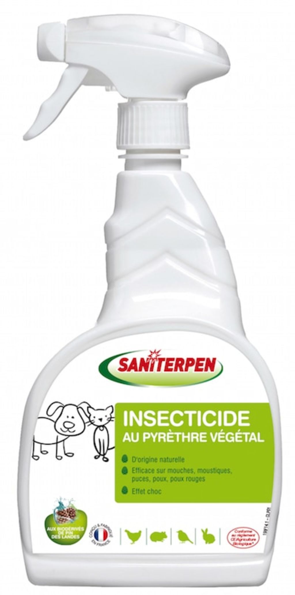 Saniterpen Ecocert_ Insecticide au Pyrèthre Végétal 750 ml _1 - copie