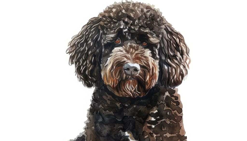 Portrait d'un Barbet