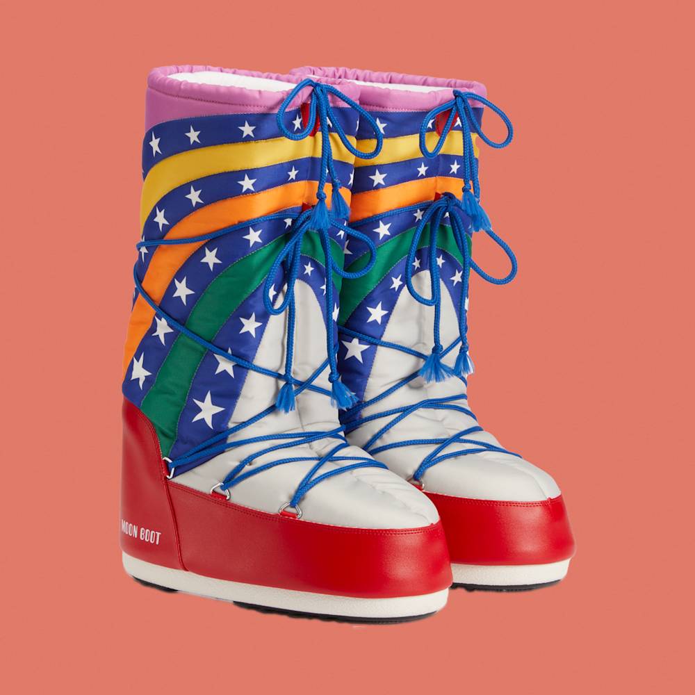 Moon Boot Icon Rainbow Stars by Moon Boot