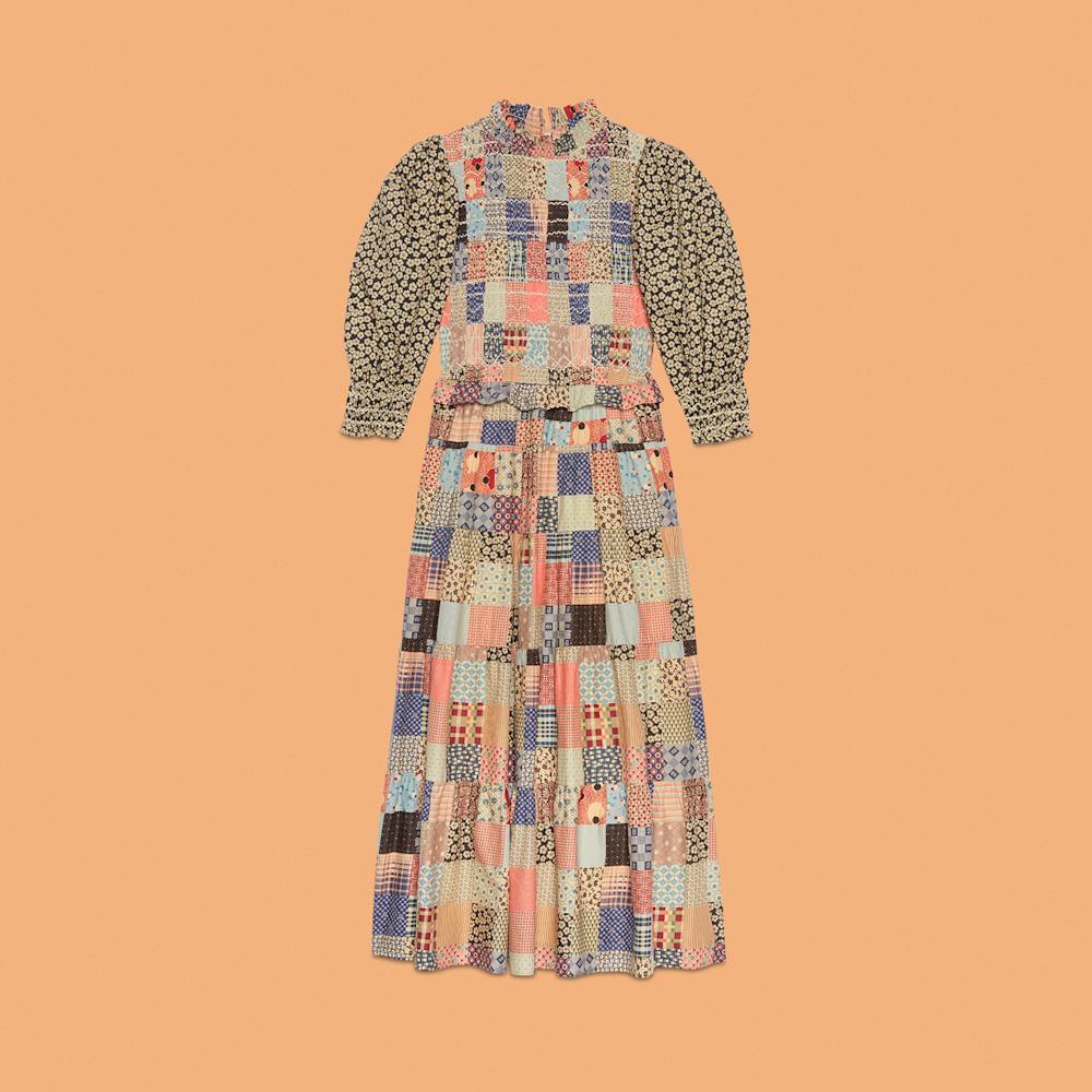 Val Chisone patchwork quilt dress by Sea