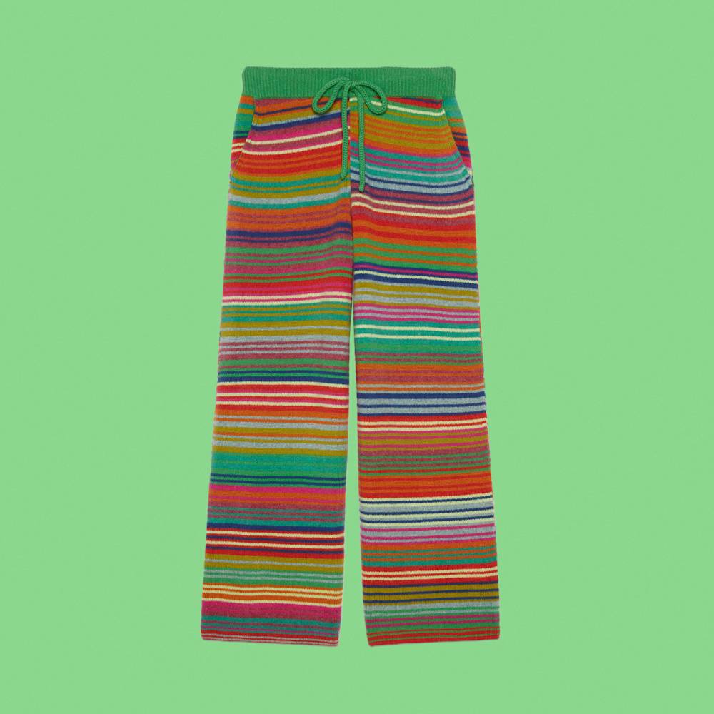 Vault stripe lounge pants by The Elder Statesman