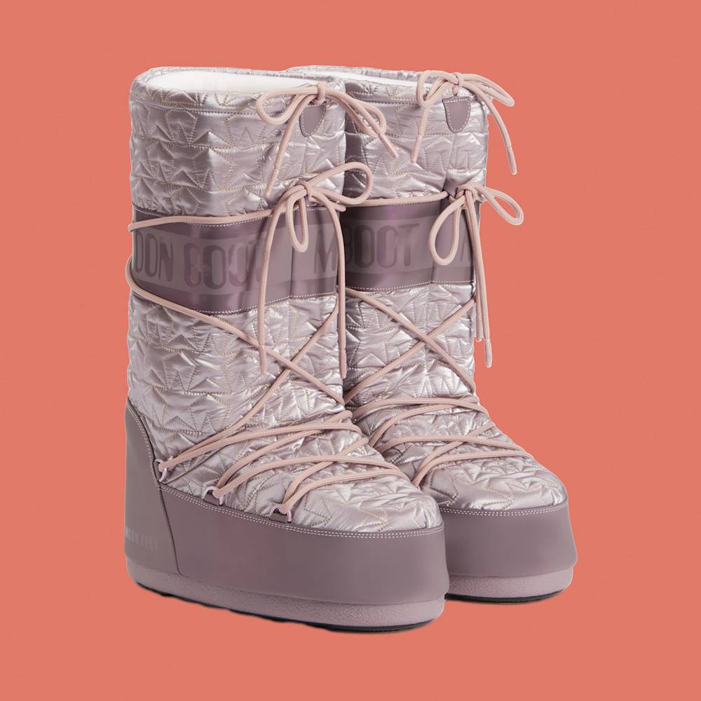 Moon Boot Icon Quilted Stars by Moon Boot