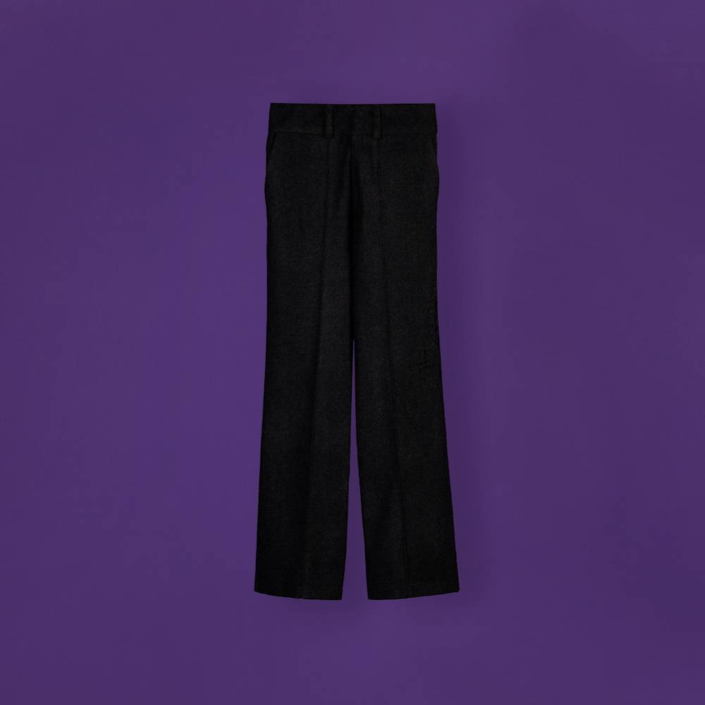Embroidered trousers by House of Errors