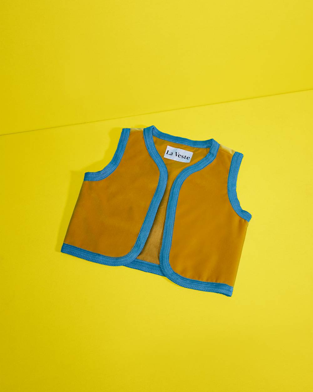 Elvis ブルー&イエロー ベスト by La Veste