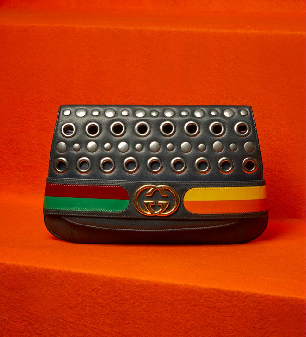 Custom vintage leather pouch hero image