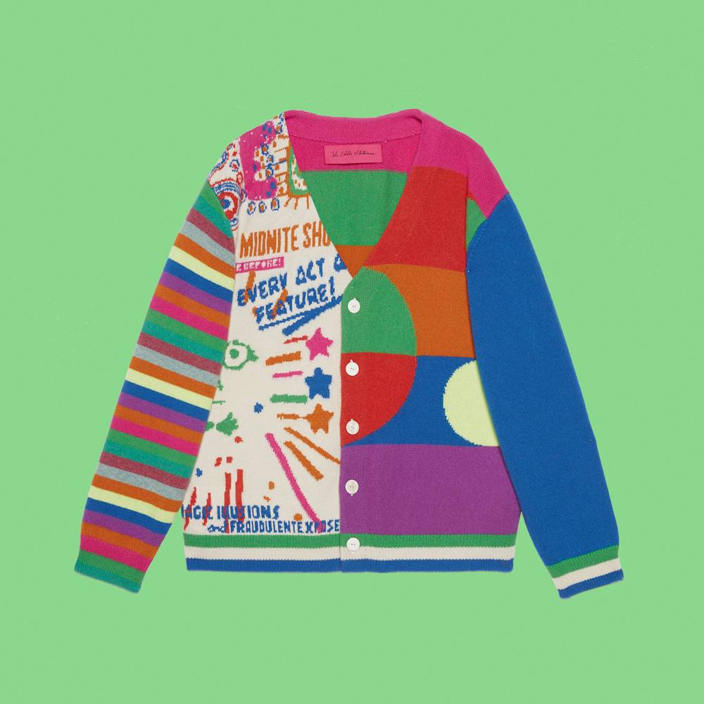 Midnight Feature cardigan by The Elder Statesman