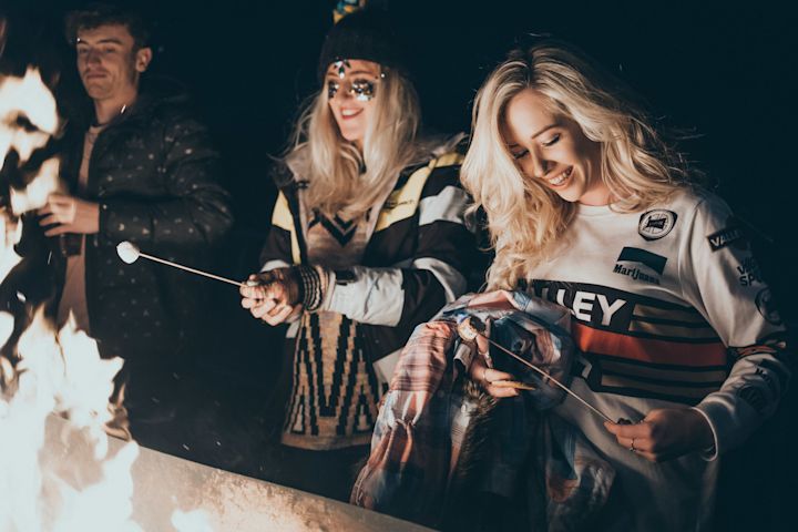 Mallows and campfires