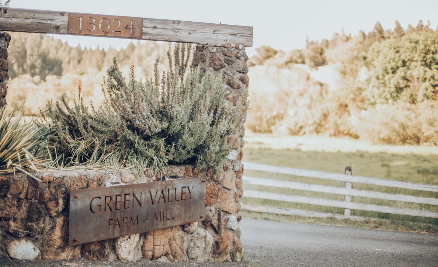Green Valley Sign