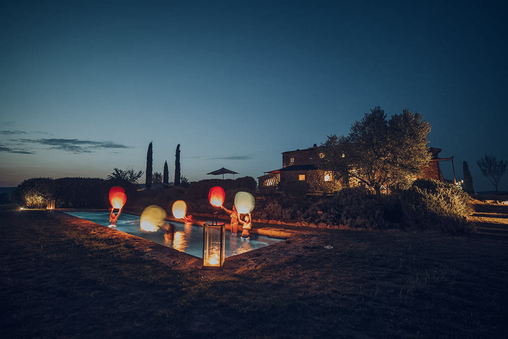 Pool at Night