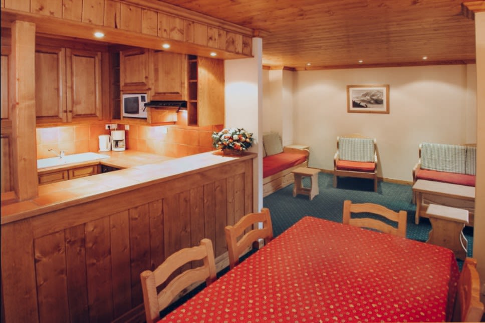 Warm wooden interiors