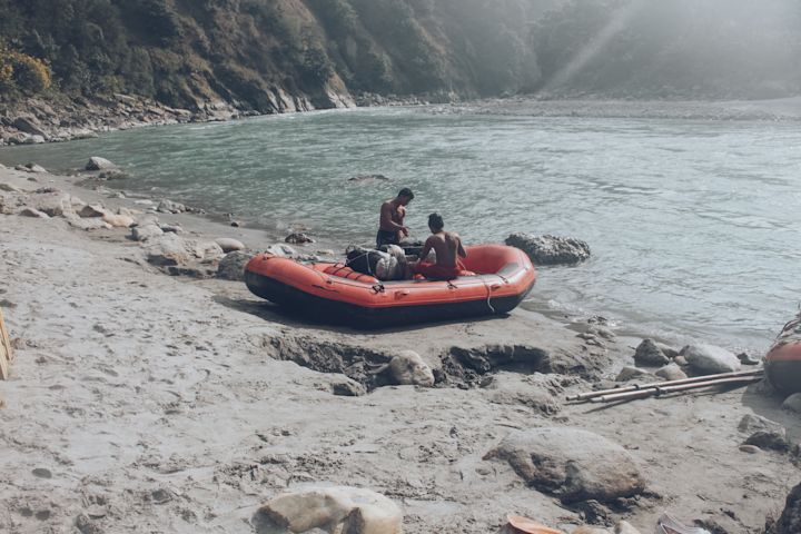 Readying the raft