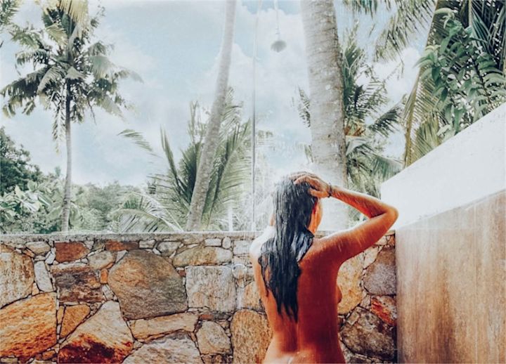 Open Shower
