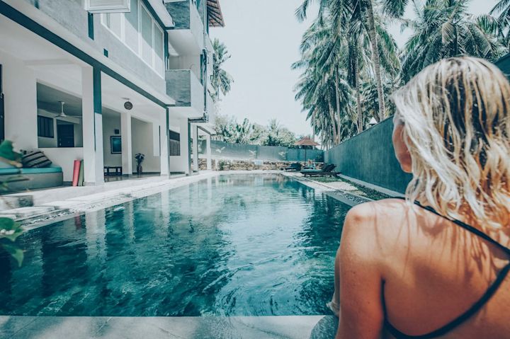 Pool Lounging