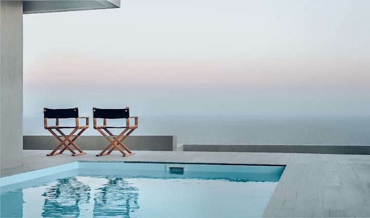 Poolside View