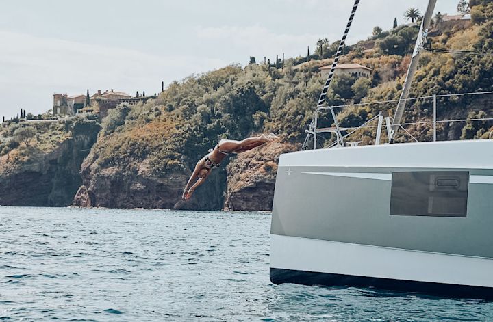 diving