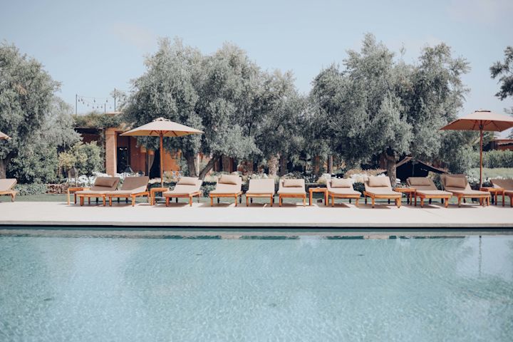 Poolside