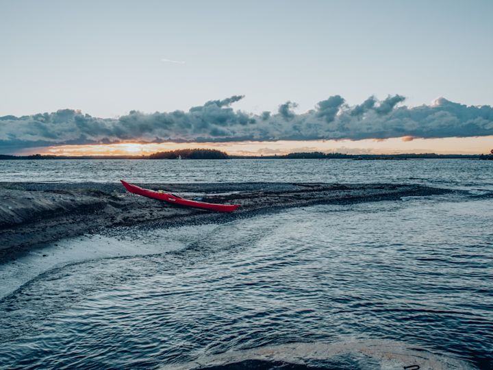 Choppy ocean waters