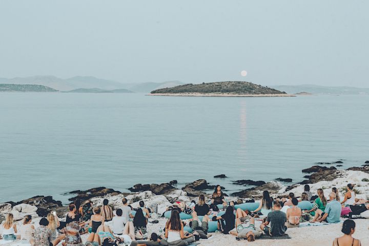 Beach meditation