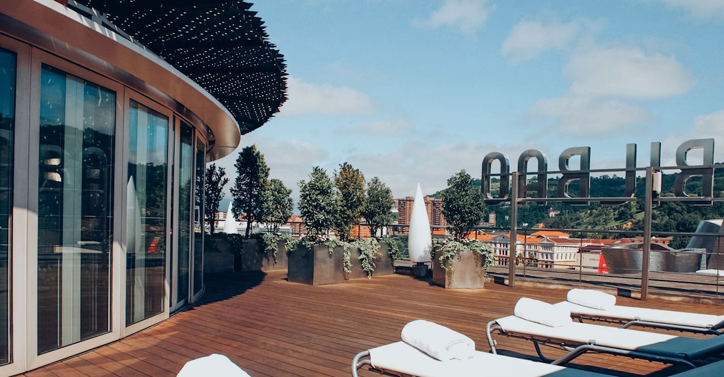 Hotel terrace