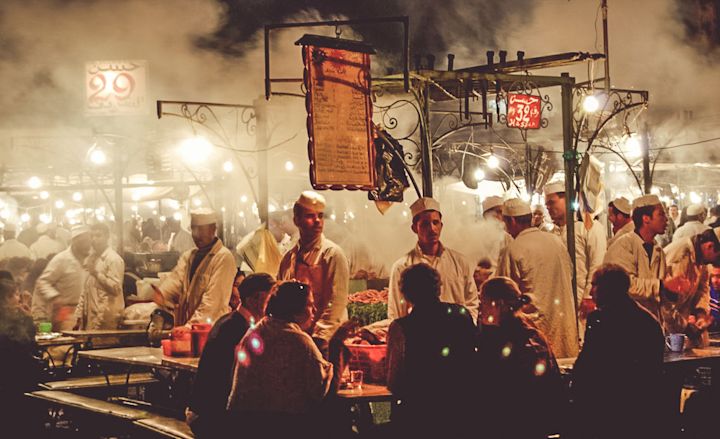 Marrakech by night