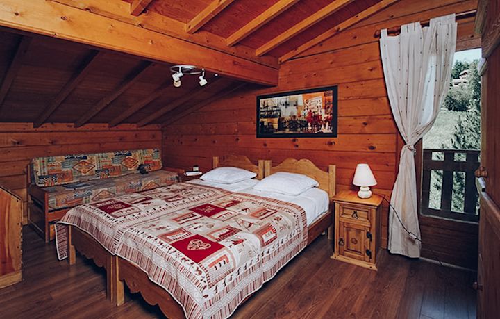 Warm wooden interiors