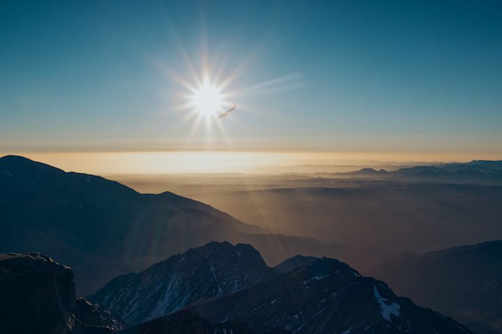 Sunrise from the summit