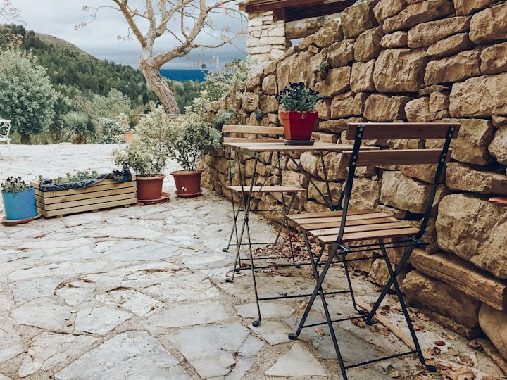 Outside the Courtyard Apartment