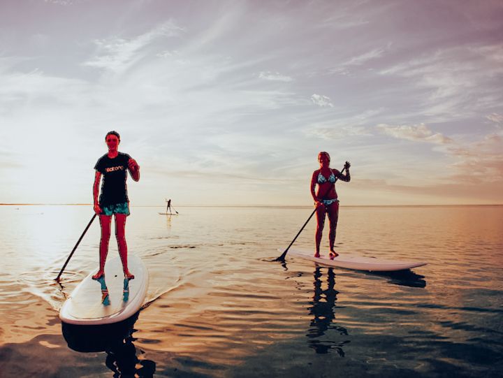 Paddling to fitness