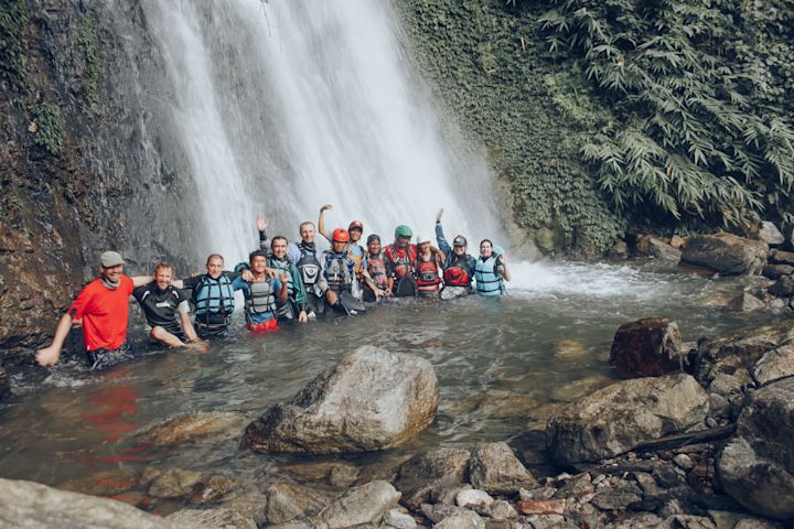 Waterfall stop