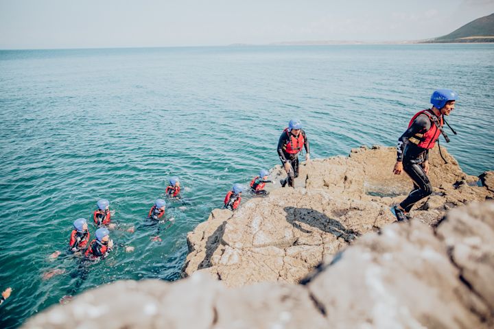 Run to Coasteering