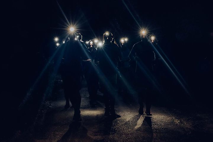 Night trail runs