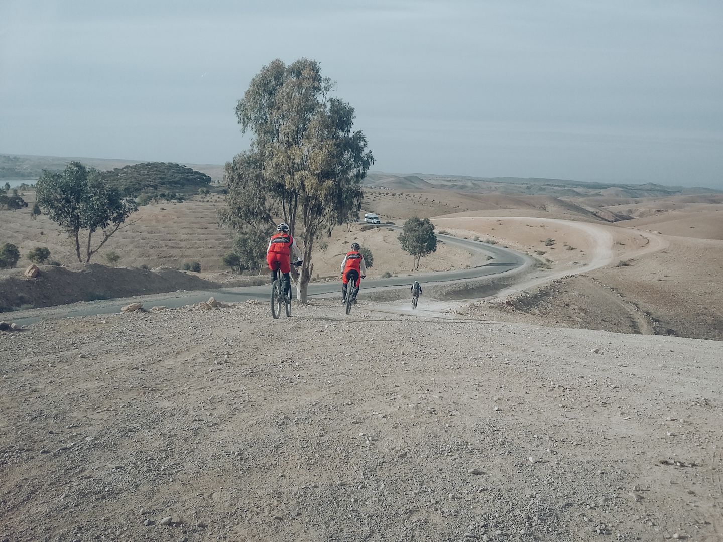 Riding through the valley